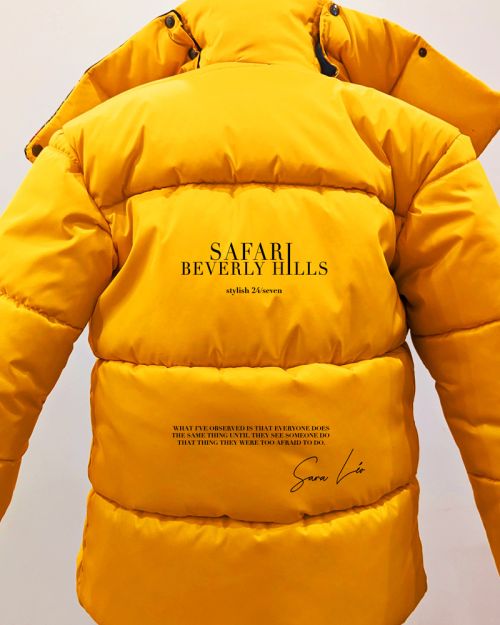 Amber Living Quote Puffer